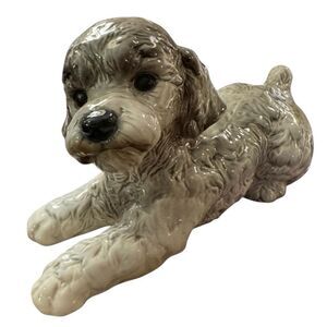 Goebel West Germany Large Gray Cocker Spaniel Figurine 30-03315